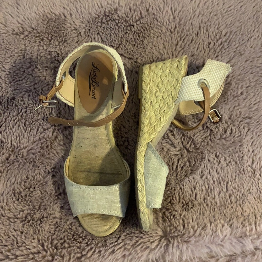 (2/$10) Lucky Brand Wedges